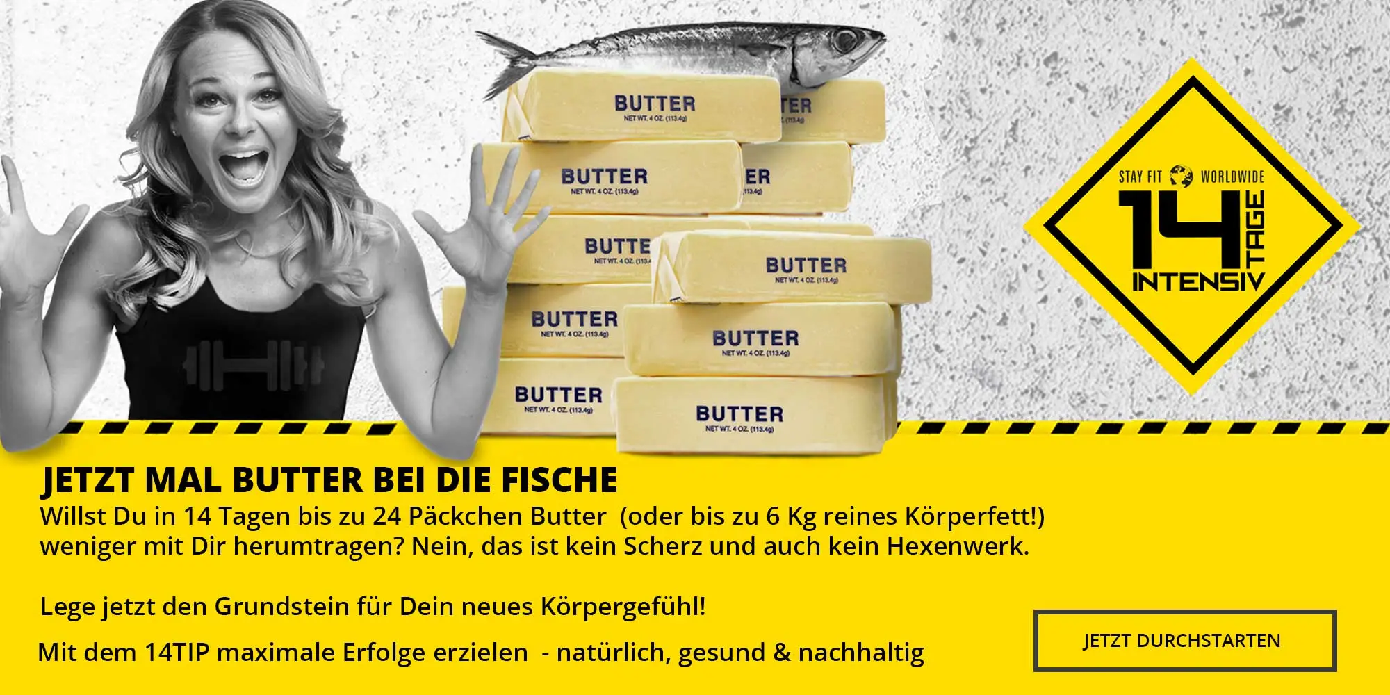 14 Tage Intensiv-Programm zum Abnehmen