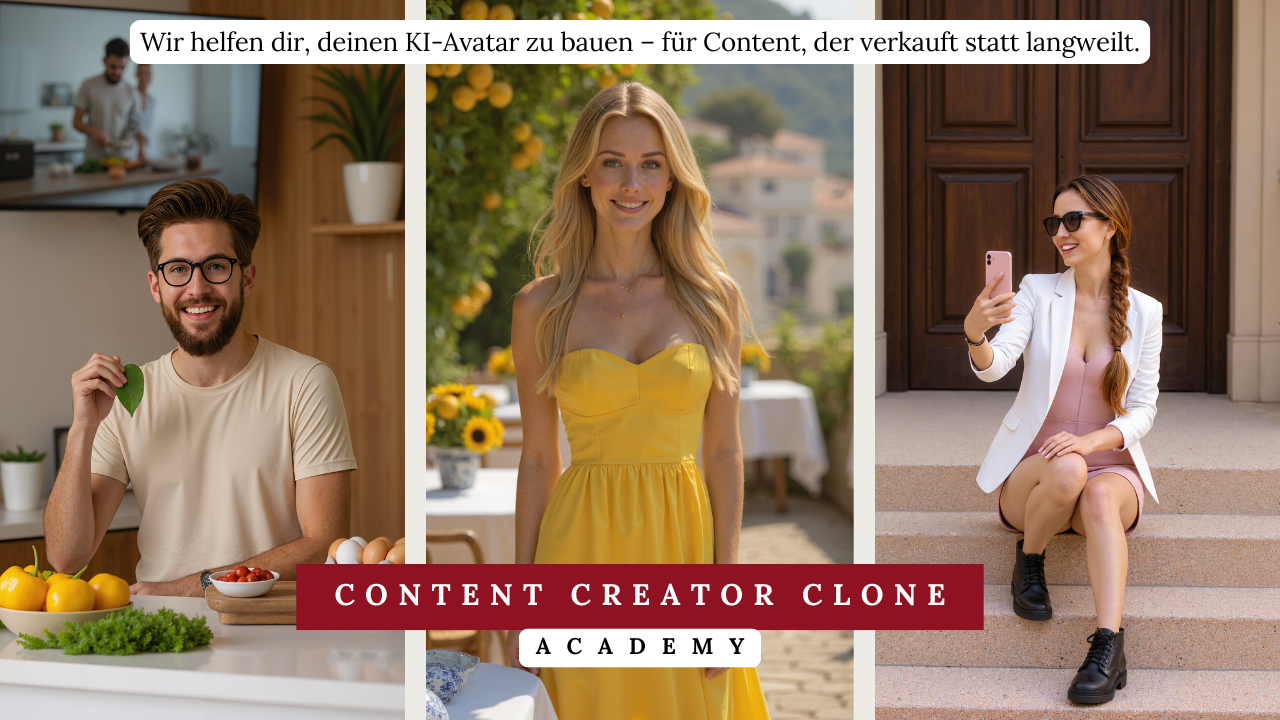 Content Creator Clone Akademie – Die Content Creator Clone Akademie bietet eine umfassende Schulung zur Erstellun